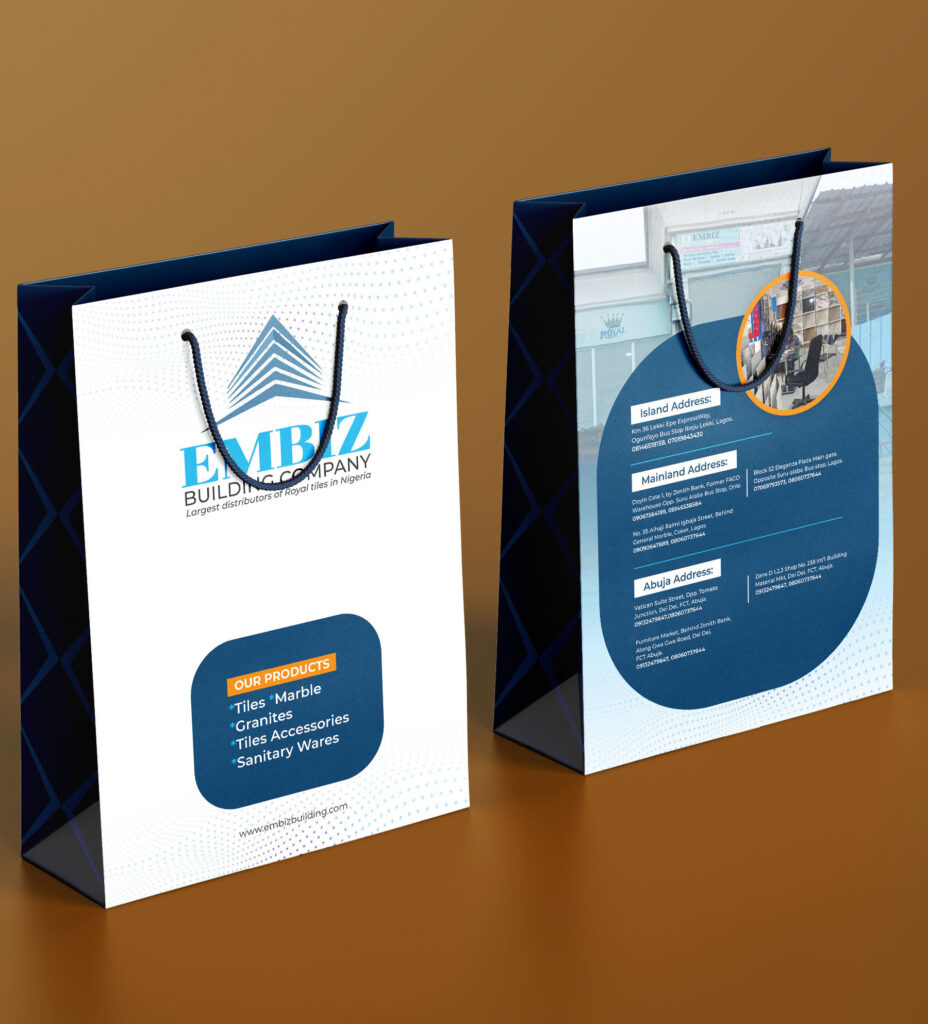 bluray paper bag